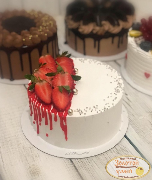 Торт "Клубничка"