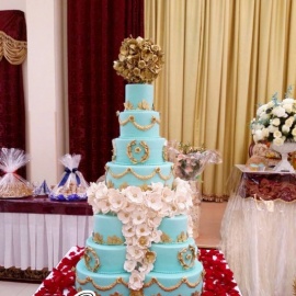 Свадебный торт "Тиффани"