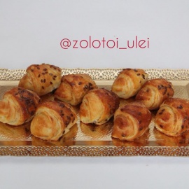 Круассаны с шоколадом